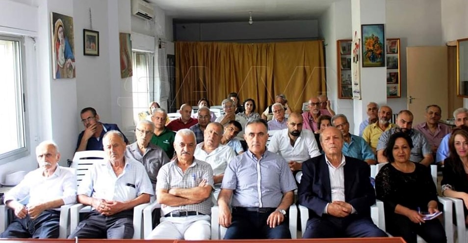 من تكريم أنيس ابراهيم في طرطوس حزيران 2023