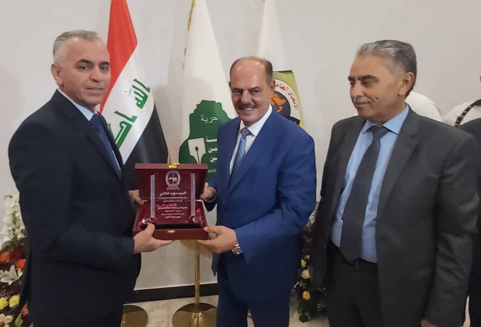 موسى عبد النور ويونس خلف2 في ورشة عمل ببغداد 18 حزيران 2023
