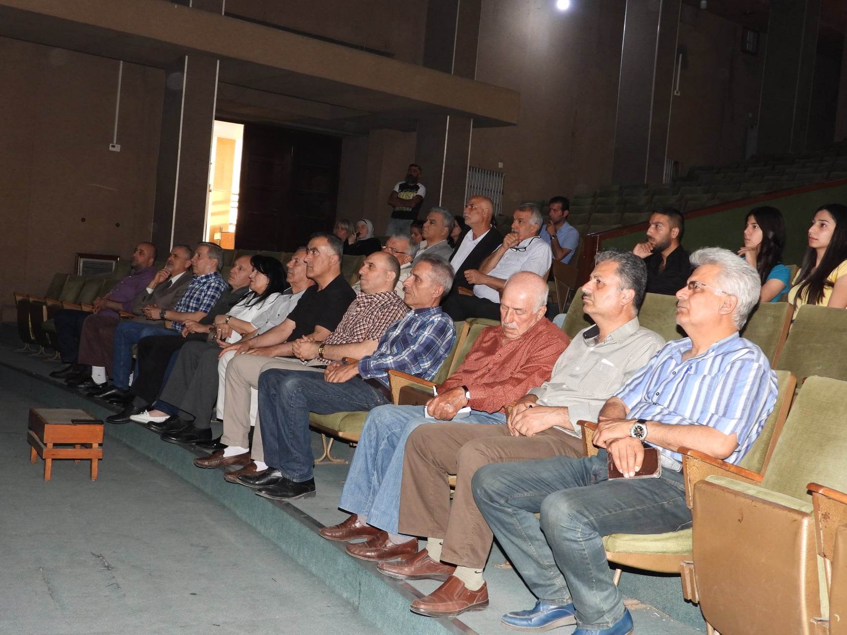حضور في محاضرة لحسن م يوسف في ثقافي بانياس 31 أيار 2023