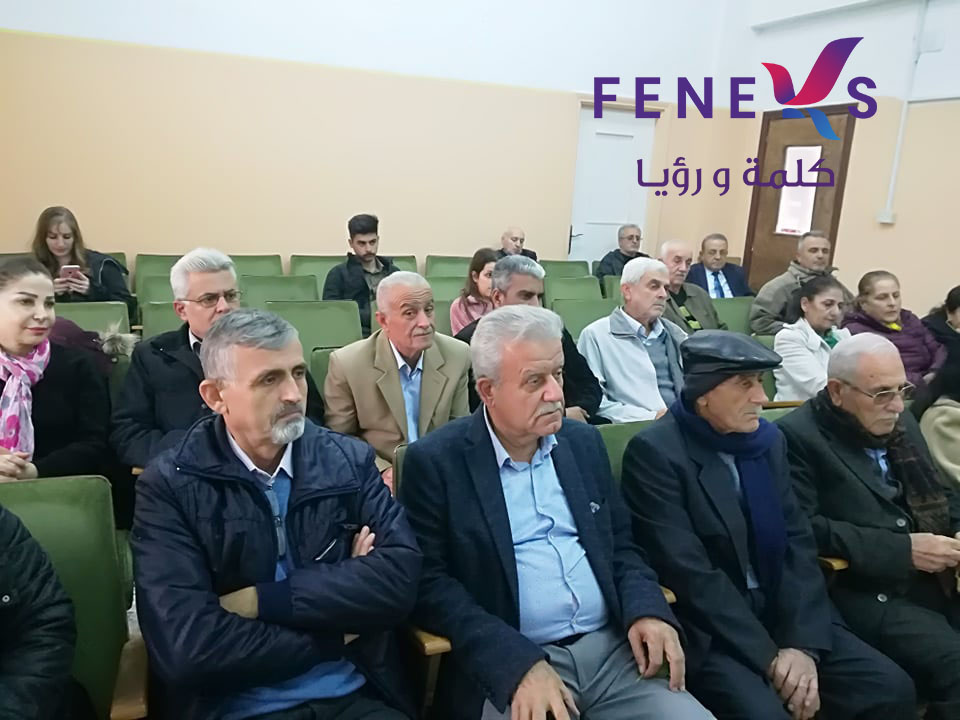 د. نوفل نيّوف في محاضرة للباحث حسن بلال في ثقافي بانياس 5ك1 2022