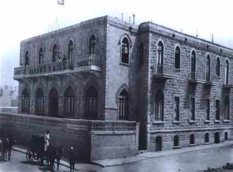 فندق بارون في حلب في بداياته