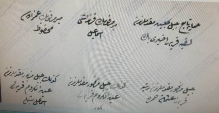 وثائق1 الارشيف العثماني ١٢٦٩هـ الموافق ١٨٥٢م إحالة خيربك من زمرة الأشقياء